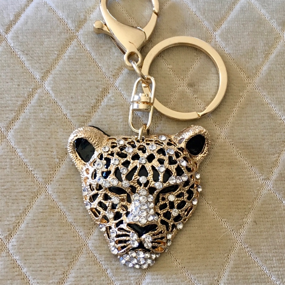 Leopard 🐆 Key Chain/Purse Fob - Picture 5 of 6